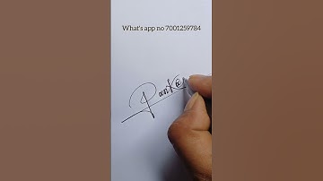 Sign your signature Pankaj #signature #design #sign #art #youtubeshorts #viralshorts #superwrite
