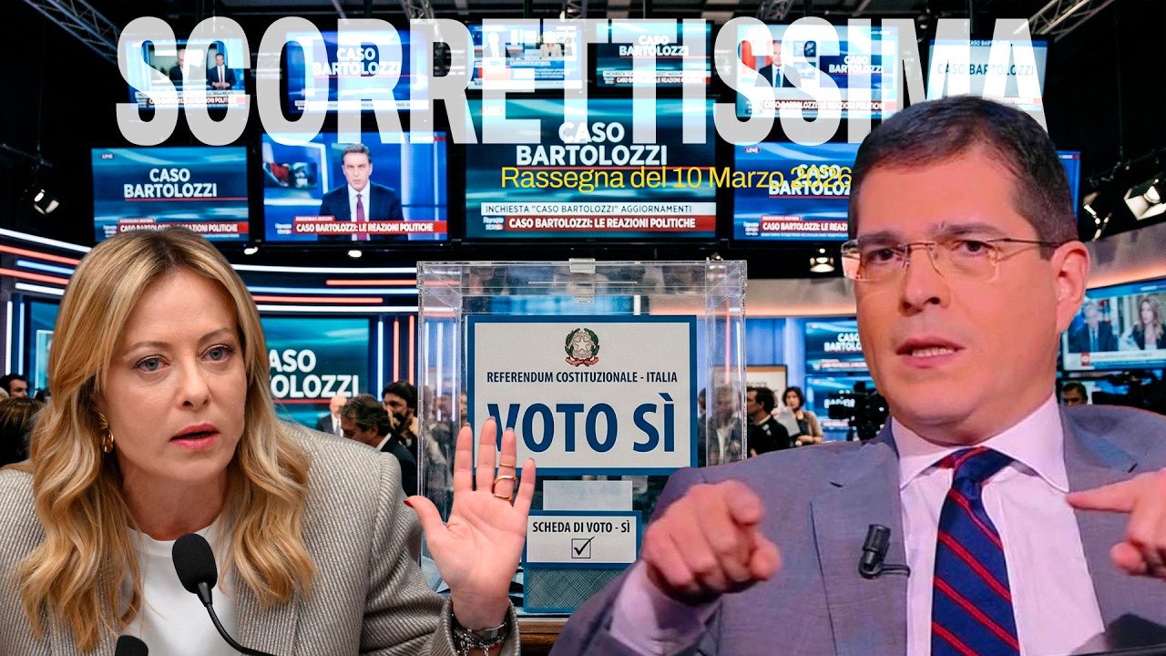 [Daniele Capezzone] REFERENDUM, MELONI SPINGE SUL SÌ. I MEDIA RILANCIANO IL “CASO BARTOLOZZI”