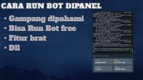 CARA RUN BOT WA SIMPLE DAN GAMPANG DIPAHAMI