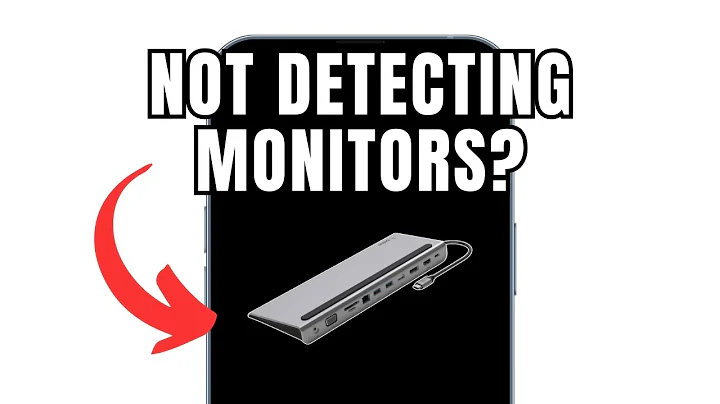 How To Fix USB-C Docking Station Not Detecting Monitors (Full Guide)