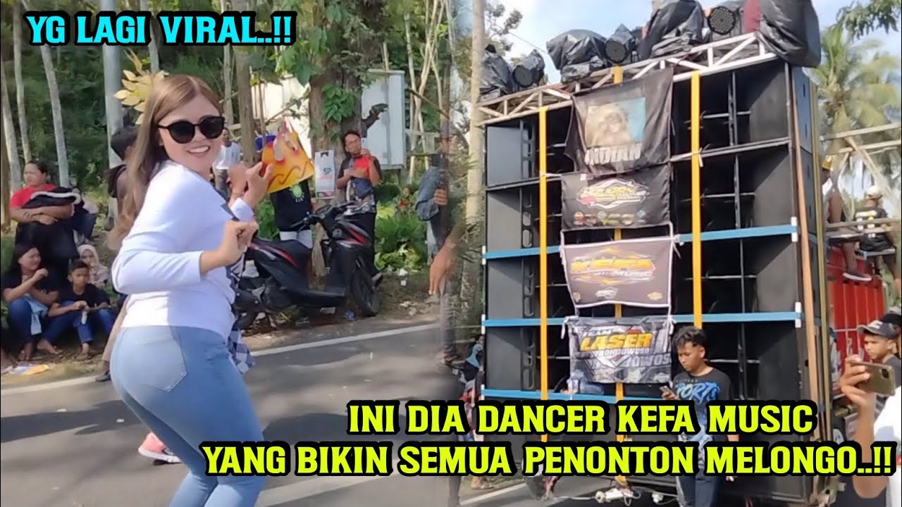 VIRAL..!! dancer cantik & sexy kefa music yang bikin penonton melongo || Karnaval Ledokombo-slateng