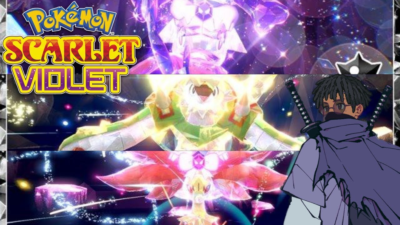 Kalos Starter Trio 7 Star Tera Raids | Pokémon Scarlet & Violet