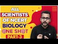 Master The NCERT Biology | Scientists Name Part 3