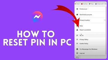 Hoe de Messenger Pin PC opnieuw in te stellen