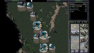 Command & Conquer: Tiberian Dawn Multiplayer on CnCNet - Chem Phd vs Kipp Lovehandles G3