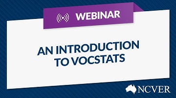 WEBINAR: An introduction to VOCSTATS