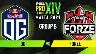 CS:GO - OG vs. forZe [Overpass] Map 3 - ESL Pro League Season 14 - Group B