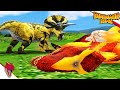 Chomp the Triceratops EVOLVED! | Dinosaur King: Awaken - New Power | Part 1 HD