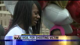 Family holds vigil for young man killed at park