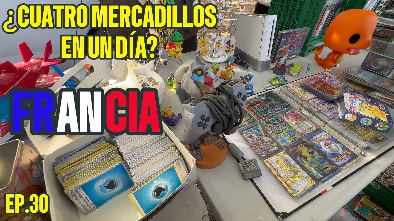MERCADILLOS SEGUNDA MANO en FRANCIA. POKÉMON, FUNKOS,HARRY POTTER.Venta de Garaje.Vide Grenier.EP.30