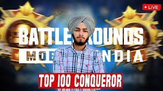 SLF IS LIVE WITH CONQUEROR GAMEPLAY #bgmi #bgmilive #punjabistreamer #conquerorpush
