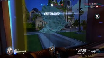 Overwatch [Killing using ult in the spawn room while the round changes]