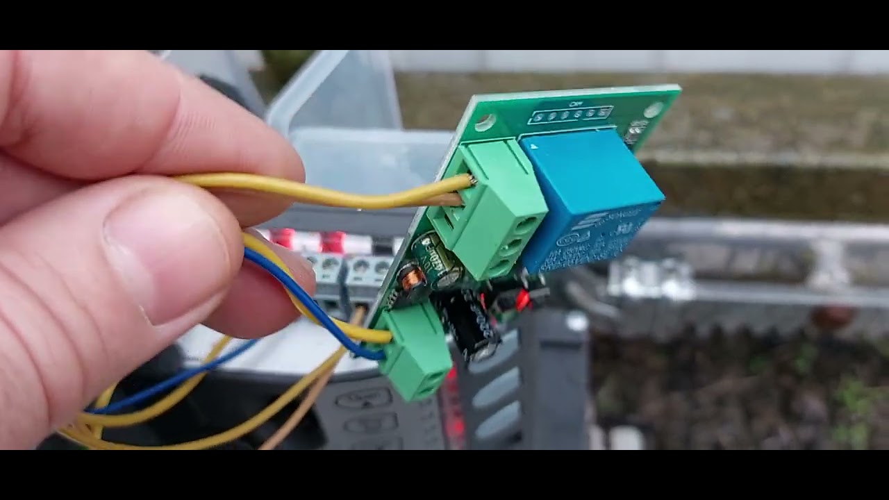 Подключение "умного" реле к приводу Найс 1000.