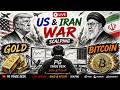 🔴 LIVE: Gold & Bitcoin Trading, Scalping | US and Iran war | SMC + Price Action | August