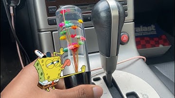 infiniti g35 Sickspeed automatic shift knob and adapter install
