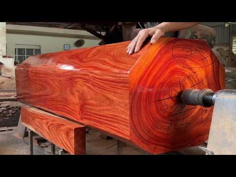 Artisan Revival : From Raw Redwood Log to High End Art