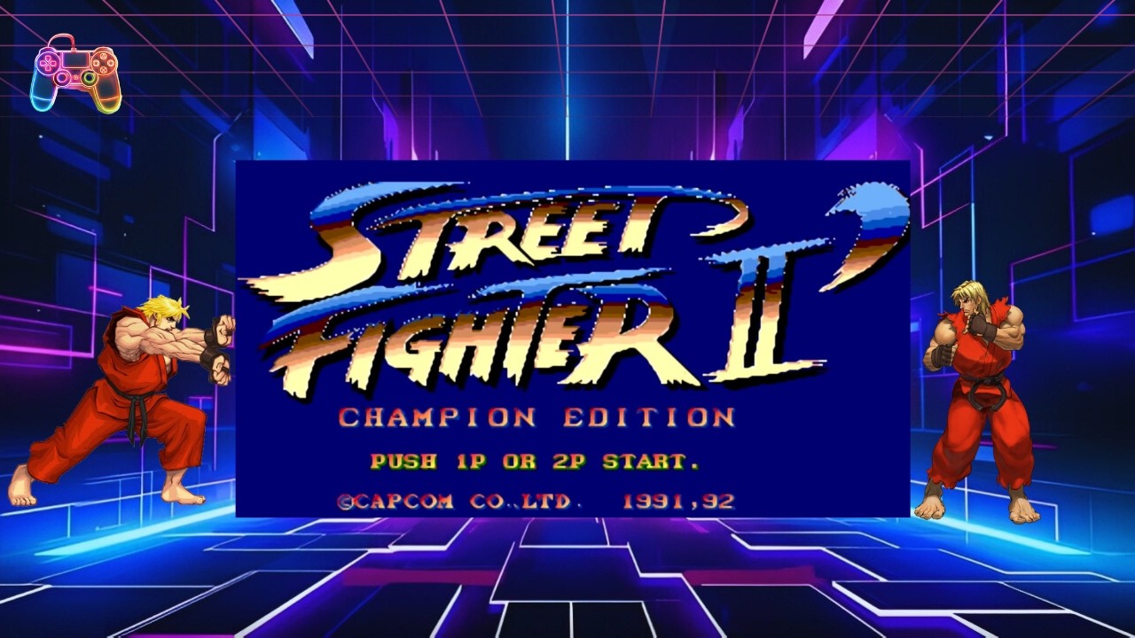 SF2 Champion Edition [Set2] Gameplay with Ken (Pandora Arcade)