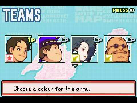Advance Wars 2 Hacking - Colour Toggles on the Menu