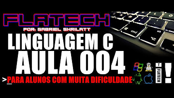 Linguagem C - Aula 004 - Usando o Comando SCANF, atribuição multipla e operação matemática