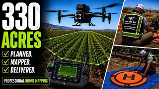 330 Acres Mapped Dji Matrice 400 Aerial Mission