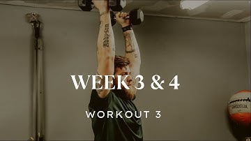 Week 3, Workout 3 Demonstration