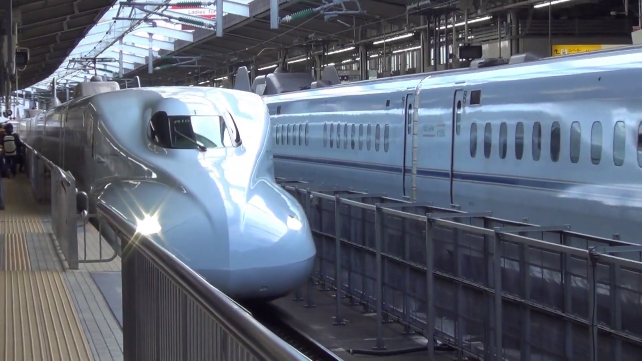 さくら549号 山陽新幹線 新大阪ー新神戸 N700系 - YouTube