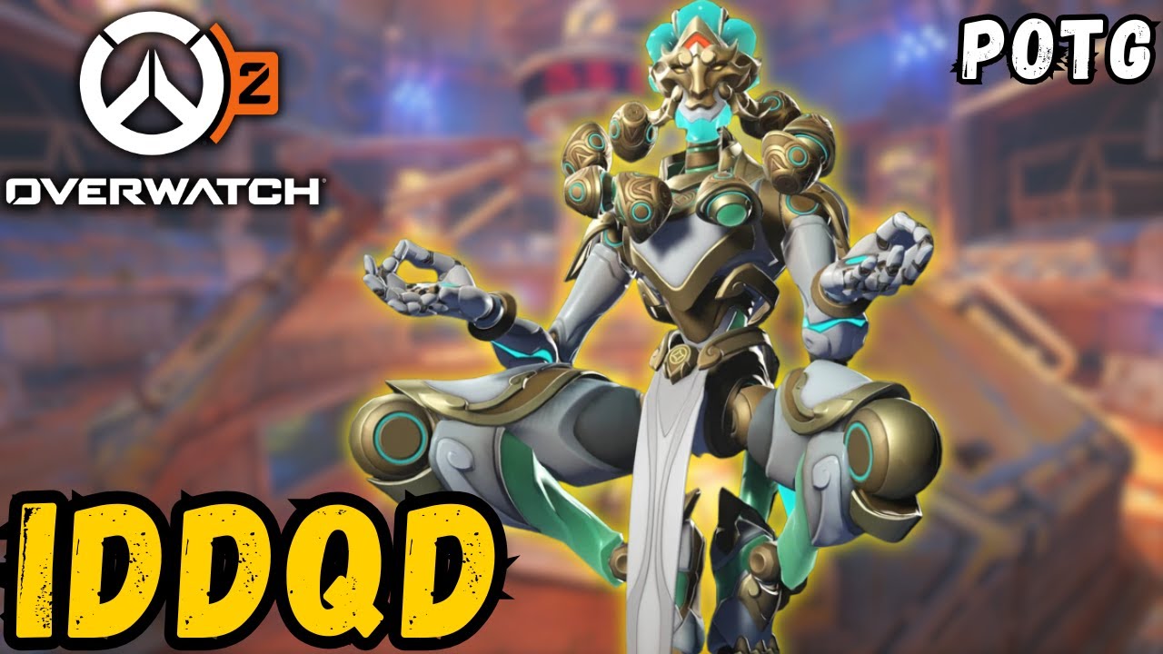 POTG! TOP 500 ZENYATTA - IDDQD  OVERWATCH 2 SEASON 19 GAMEPLAY