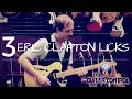3 Classic Licks in the Style of Eric Clapton - Blues Guitar Lesson