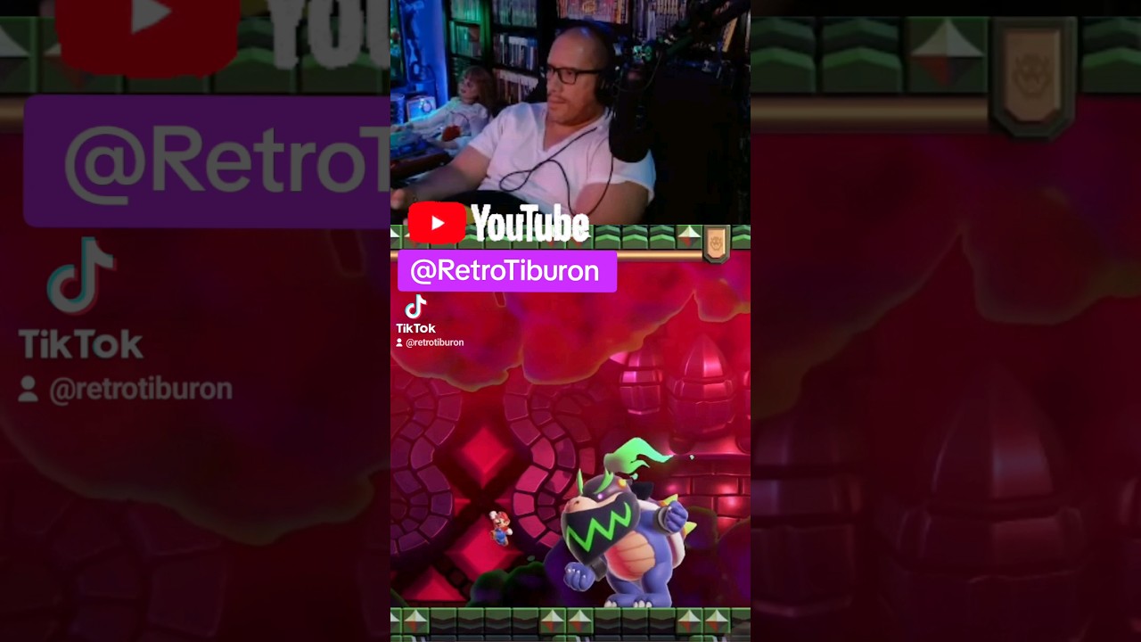 Taking on Baby Bowser! #nintendo #supermario #supermariowonder