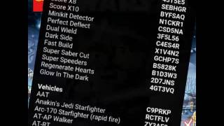 All Lego Wars 3 Cheat Codes - YouTube