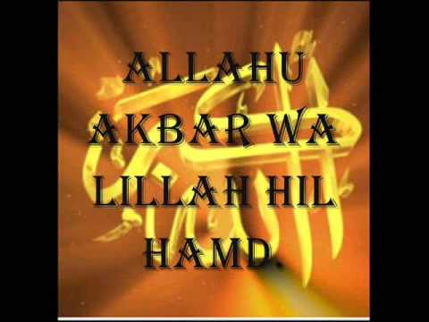 Takbir (Days Of Eid)- Dawud Wharnsby (Lyrics)