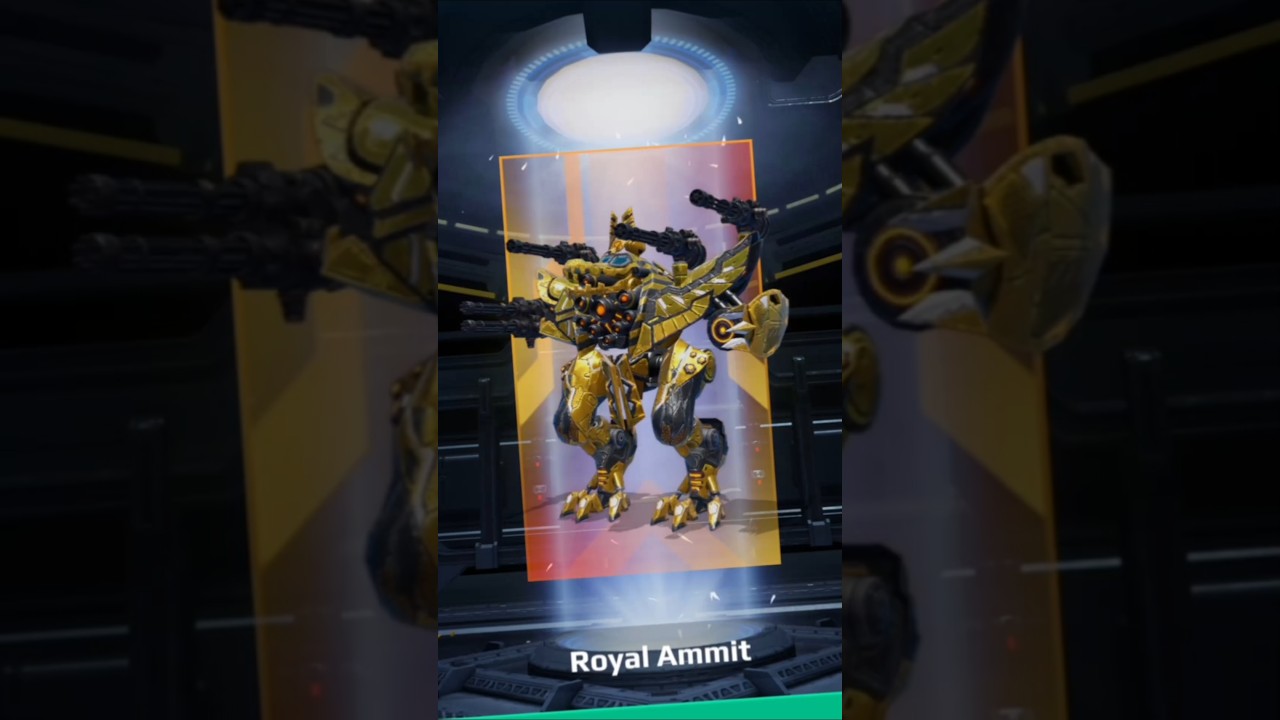 War robot | Nhận royal Ammit ấn bản siêu mạnh 🤑 #nhtwr #warrobots #warrobotsvietnam #ammit — NHT [WR] YouTube video