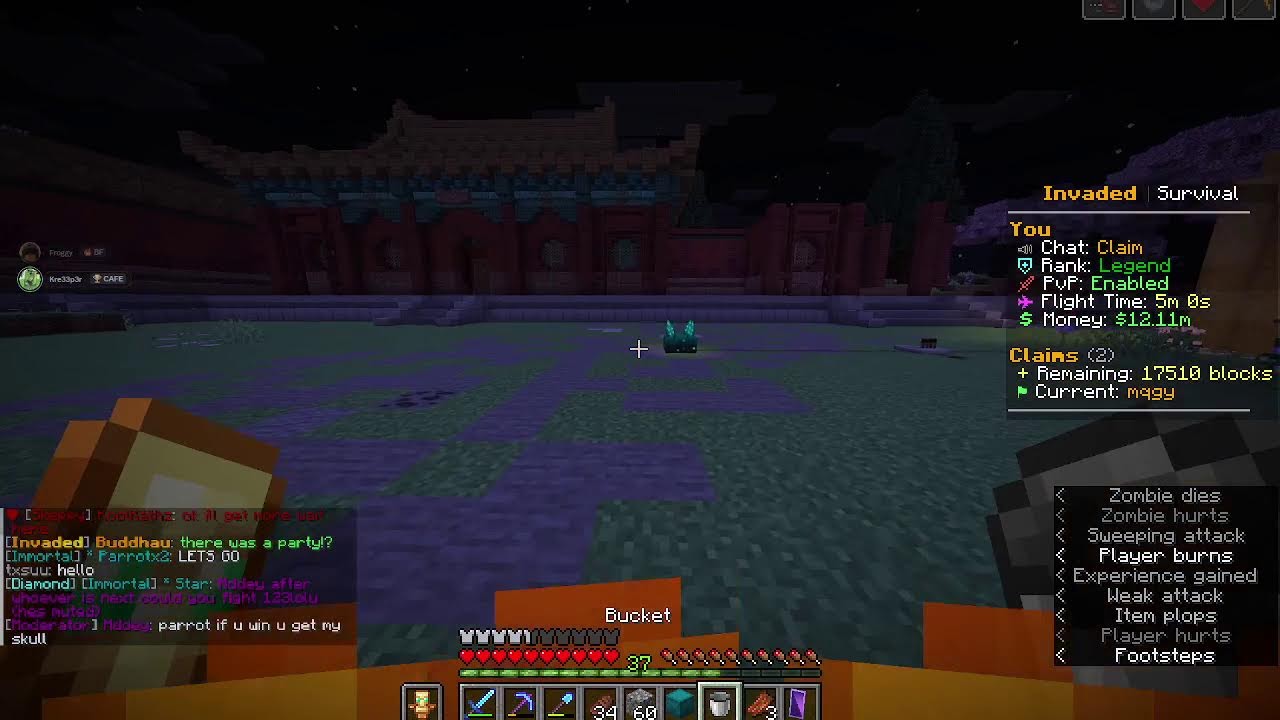 Chilling on invadedlands! - YouTube