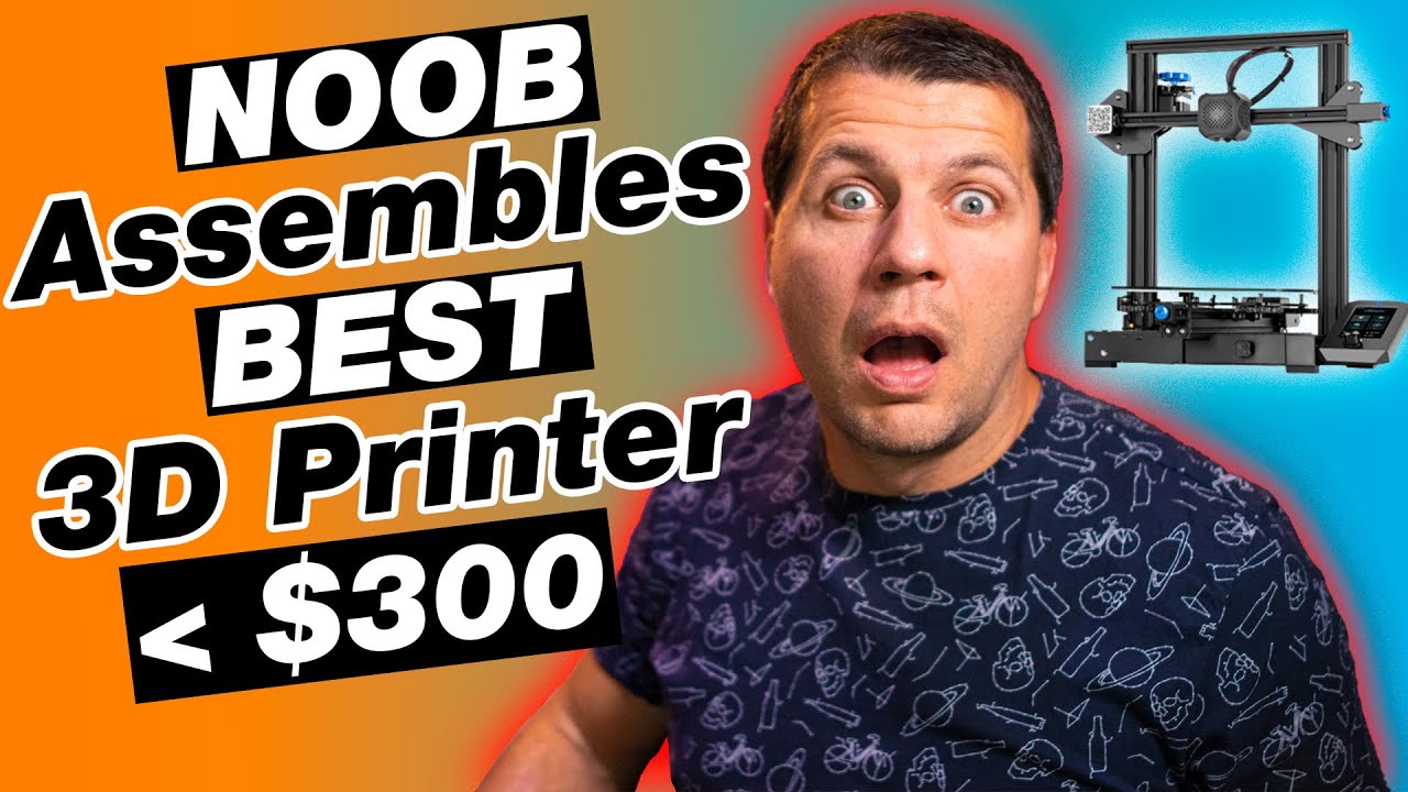 Noob Assembles Ender3 v2 - best 3D printer under $300 - Kiril