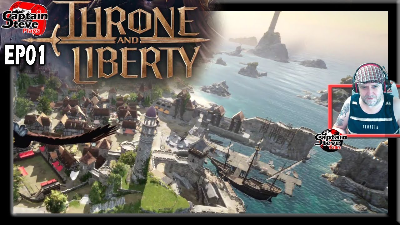 Throne And Liberty - EP01 Rancid Powder - Playthrough Captain Steve Plays TAL T&L