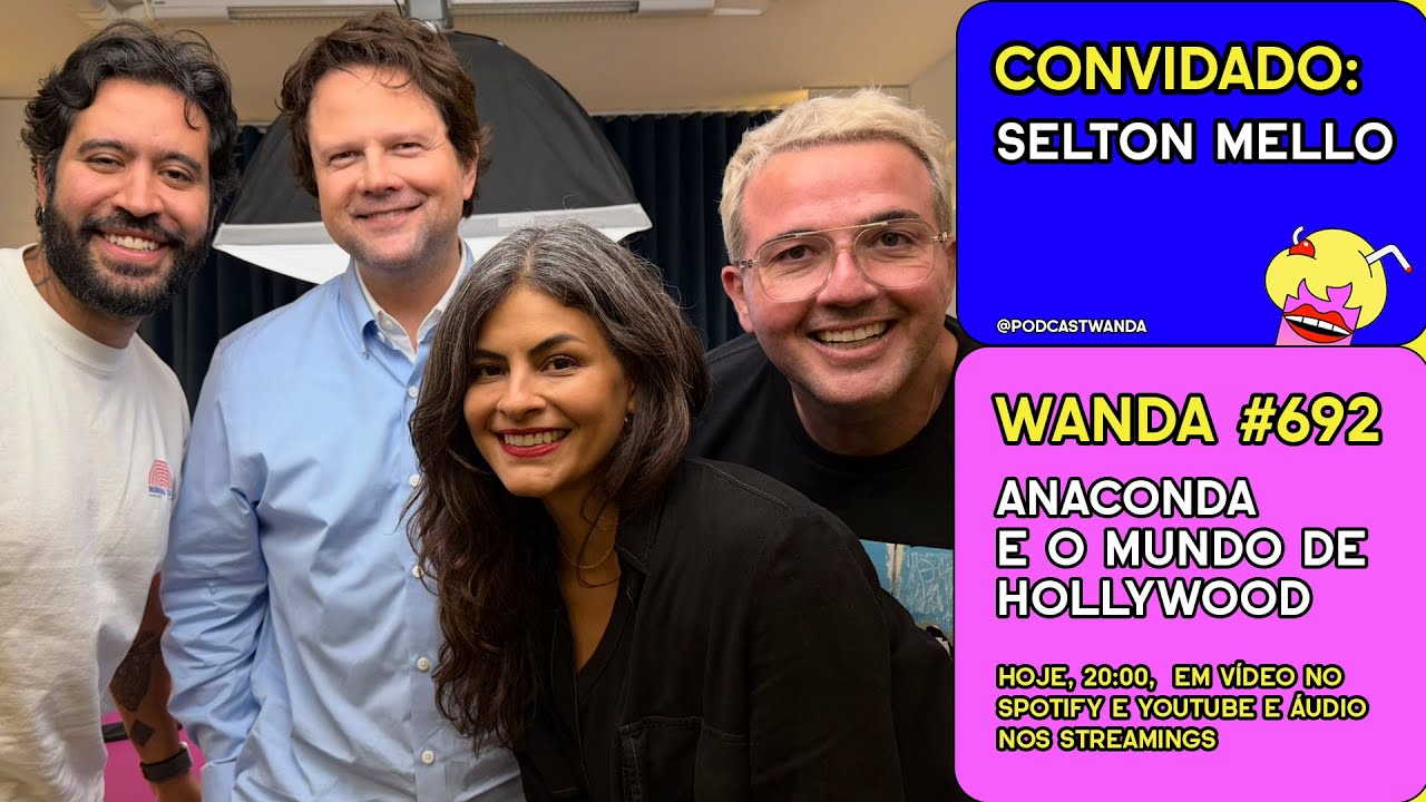 SELTON MELLO: ANACONDA E O MUNDO DE HOLLYWOOD - 
