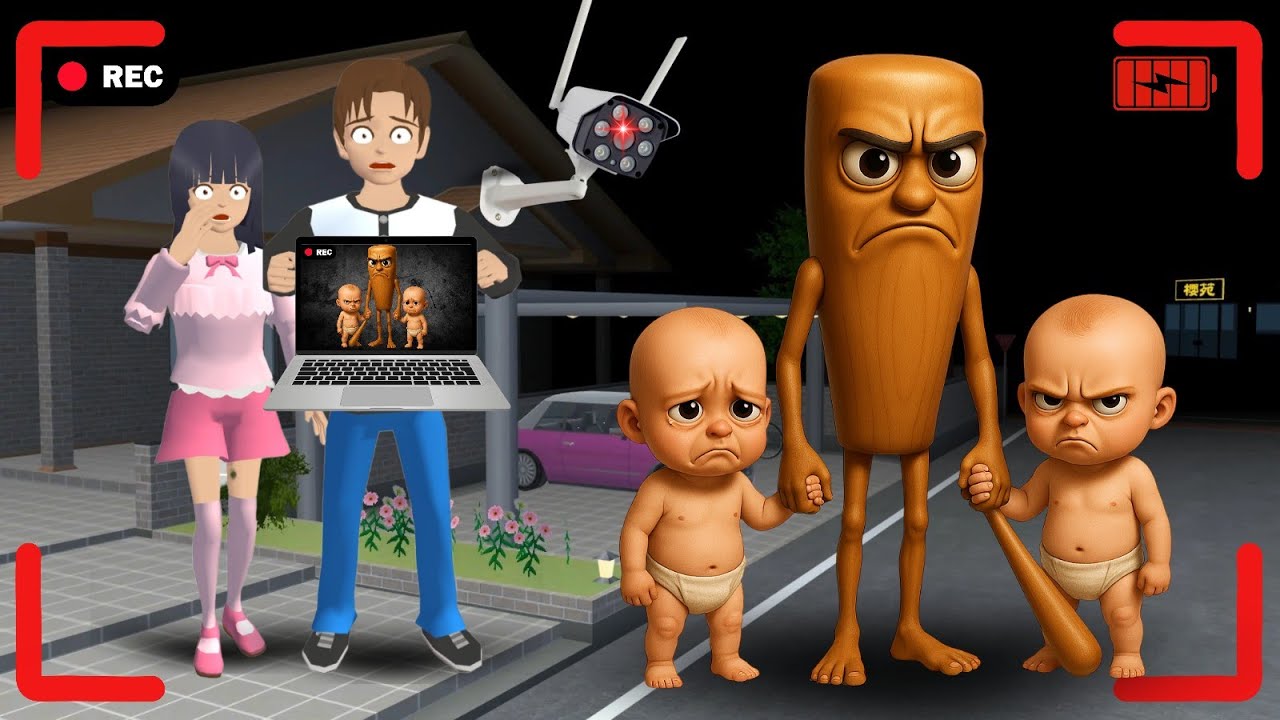 YUTA MIO PANIK CCTV Merekam TUNG TUNG SAHUR SIHIR BAYI di depan Rumah 😱🔥 | SAKURA SCHOOL SIMULATOR