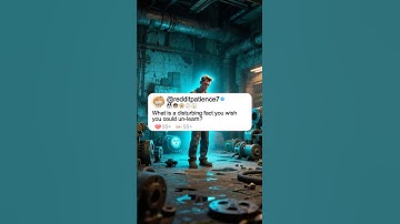 What is a disturbing fact you wish you could un-learn?#reddit #story