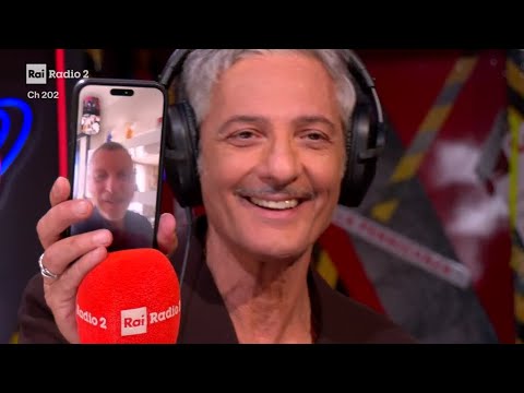 Video Amadeus e Fiorello, la videochiamata in diretta - La Pennicanza 20/03/2026