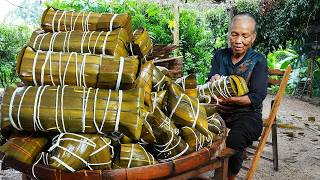 端午節前！阿婆做100多個大粽子，製作過程超詳細A detailed tutorial on how grandma makes over 100 giant rice dumplings｜玉林阿婆