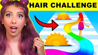 I Tried The Hair Challenge App Game screenshot 3