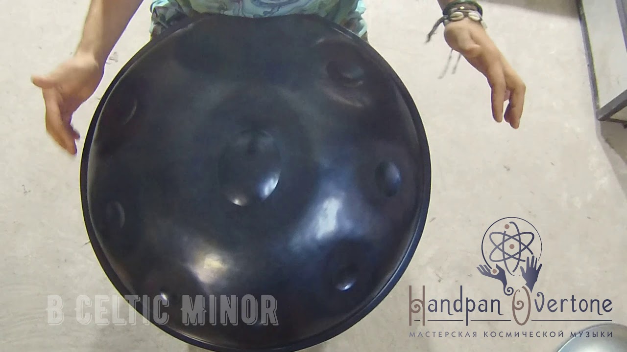 Handpan Overtone B Celtic Minor 65G nitrided