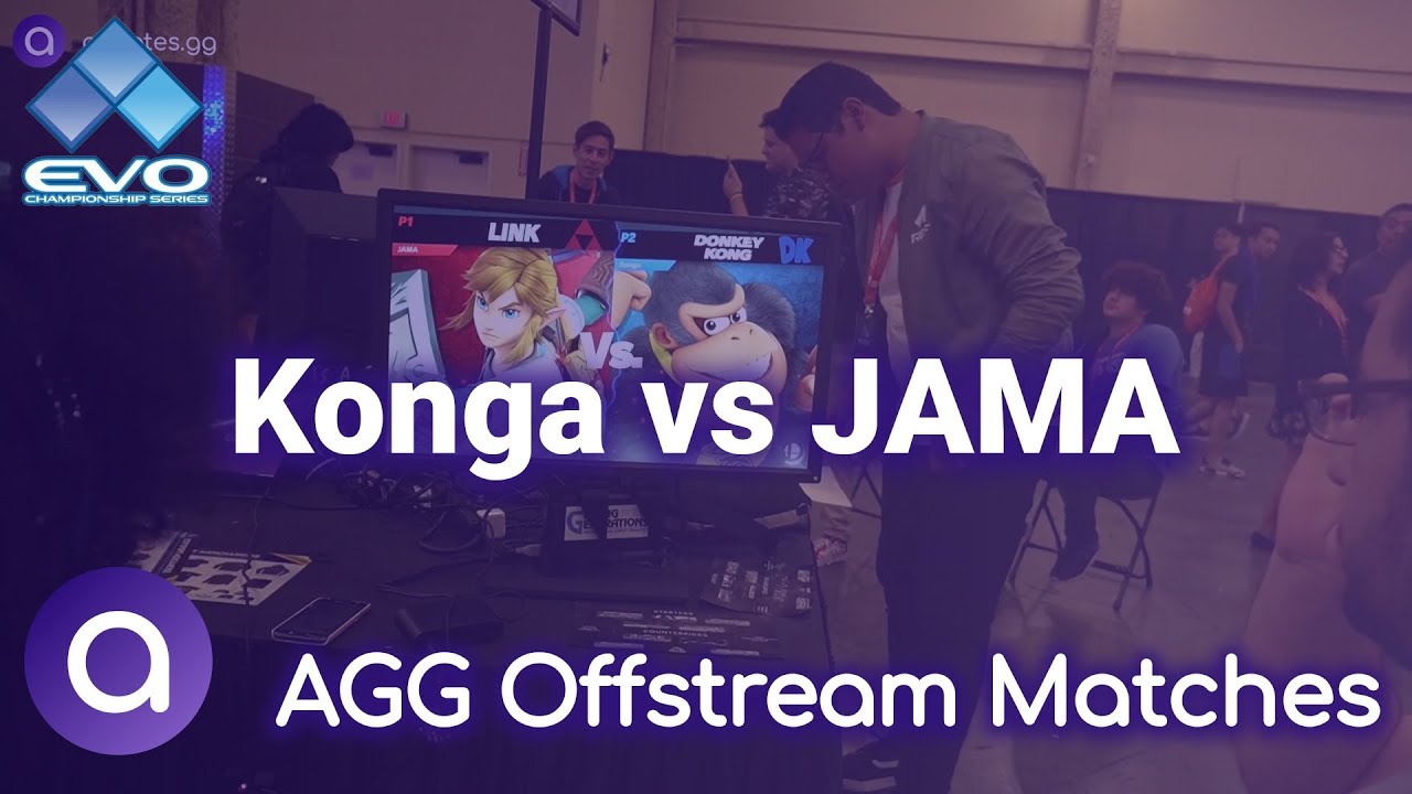 EVO 2019 SSBU - Konga (Donkey Kong) vs. FUG FRKS | JAMA (Link) - Round 3