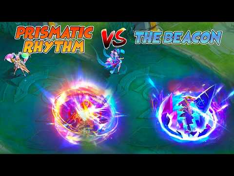 Layla Prismatic Rhythm VS The Beacon Skin Comparison
