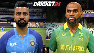 India vs South Africa T10 Match But With ODI World Cup 2023 Lineup In Cricket 24 - RtxVivek