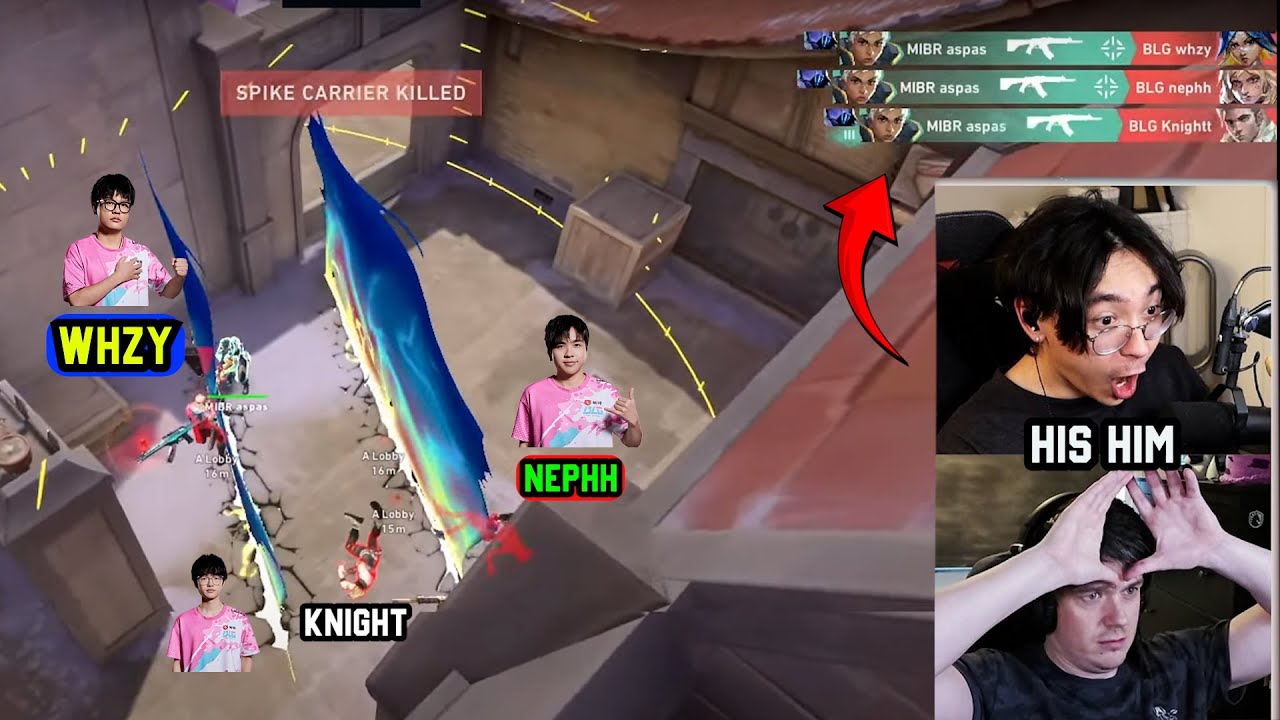 Streamers Reacts to MIBR ASPAS ACE BLG VS MIBR In VCT Champions 2025