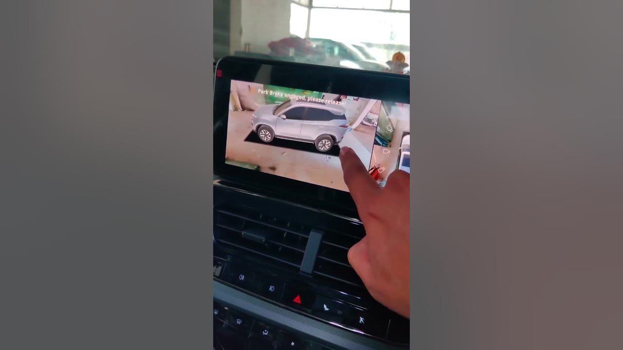 Tata Harrier 360 degree camera harrier2023 harrierdarkedition