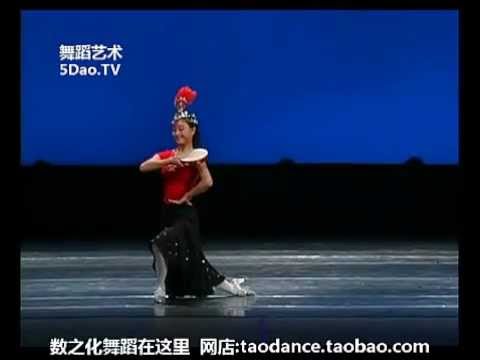 第十届桃李杯技巧组合 陈玲 维吾尔族+瑶族 民族民间舞 少年B级