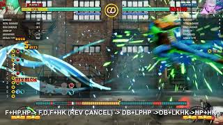 Fatal Fury Cotw Terry Bogard Corner Combo 27% W Notation