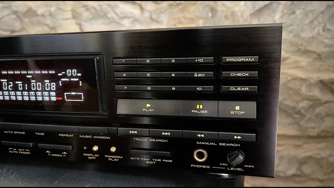 PIONEER PD-7300 HIGH END CD PLAYER CIRCA 1989